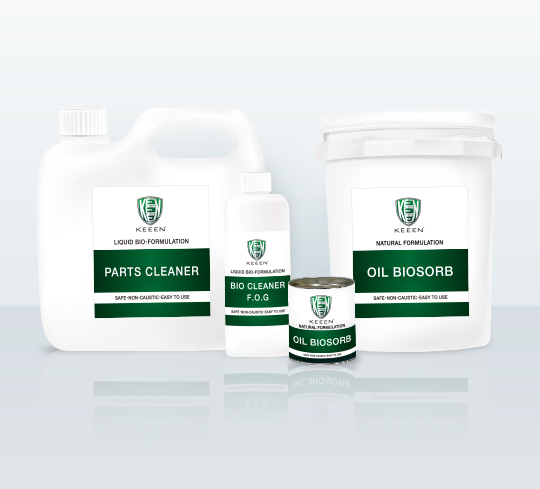 KEEEN Greenovation 環境にやさしい多目的洗浄剤 - 下水の悪臭や水質